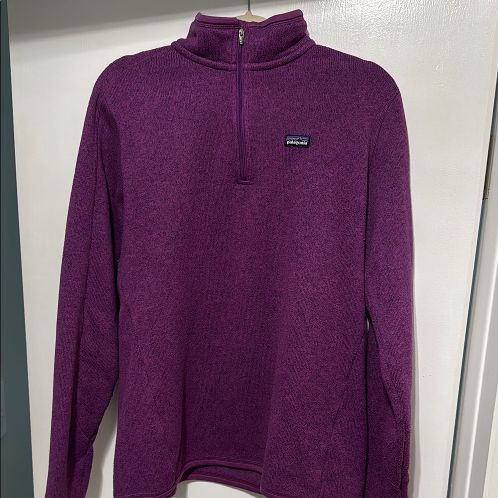 Patagonia Purple Quarter Zip